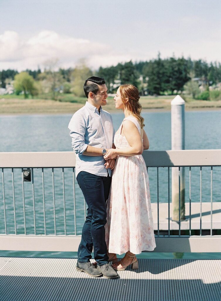 Spring Engagement Session in Skagit Valley, WA | Christianson's Nursery | Jacqueline Benét Photography