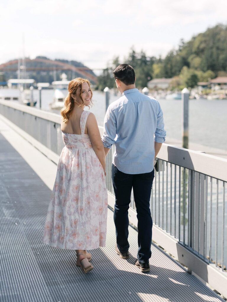 Spring Engagement Session in Skagit Valley, WA | Christianson's Nursery | Jacqueline Benét Photography