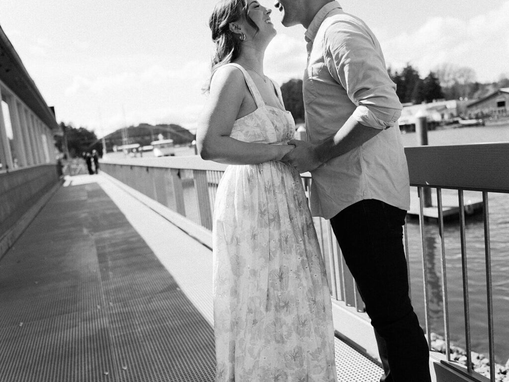 Spring Engagement Session in Skagit Valley, WA | Christianson's Nursery | Jacqueline Benét Photography
