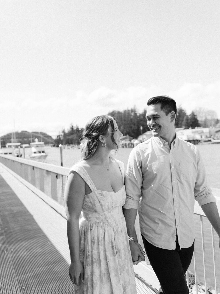 Spring Engagement Session in Skagit Valley, WA | Christianson's Nursery | Jacqueline Benét Photography