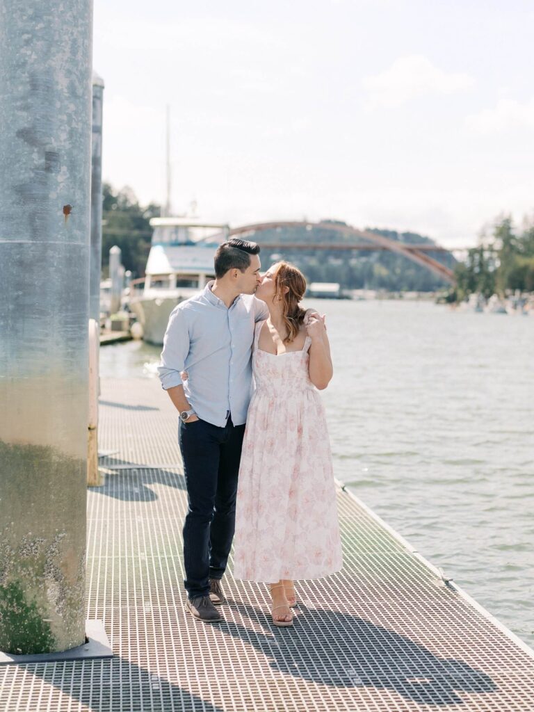 Spring Engagement Session in Skagit Valley, WA | Christianson's Nursery | Jacqueline Benét Photography