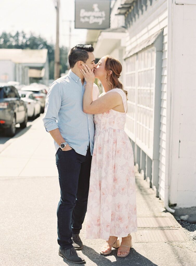 Spring Engagement Session in Skagit Valley, WA | Christianson's Nursery | Jacqueline Benét Photography