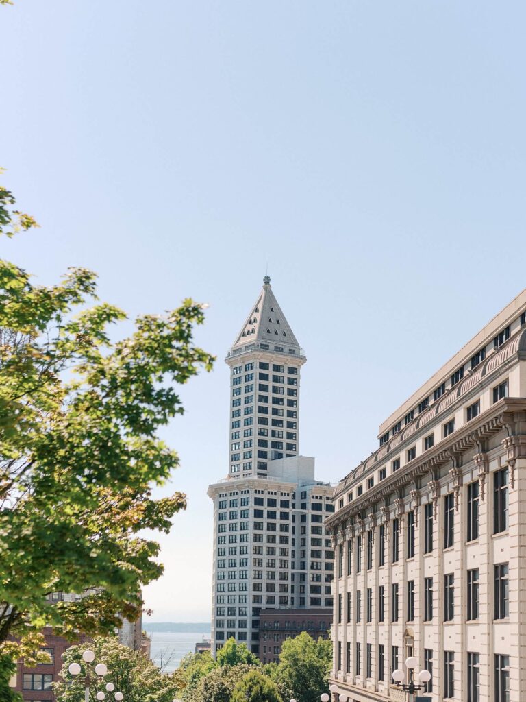 Seattle Engagement Photography | Smith Tower Engagement Photos | Jacqueline Benét Photography